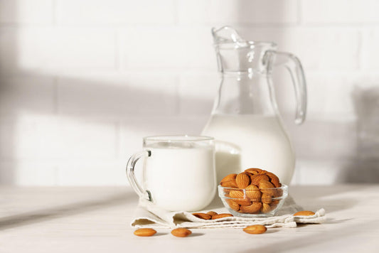 Lait d'amande sain