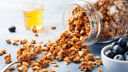 granola à l'avoine sain