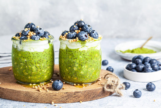 Petit-déjeuner au matcha
