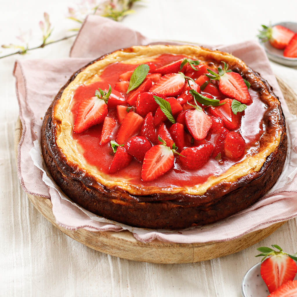 Recette Cheesecake Au Crunchy Verival Et Aux Fraises Verival Blog