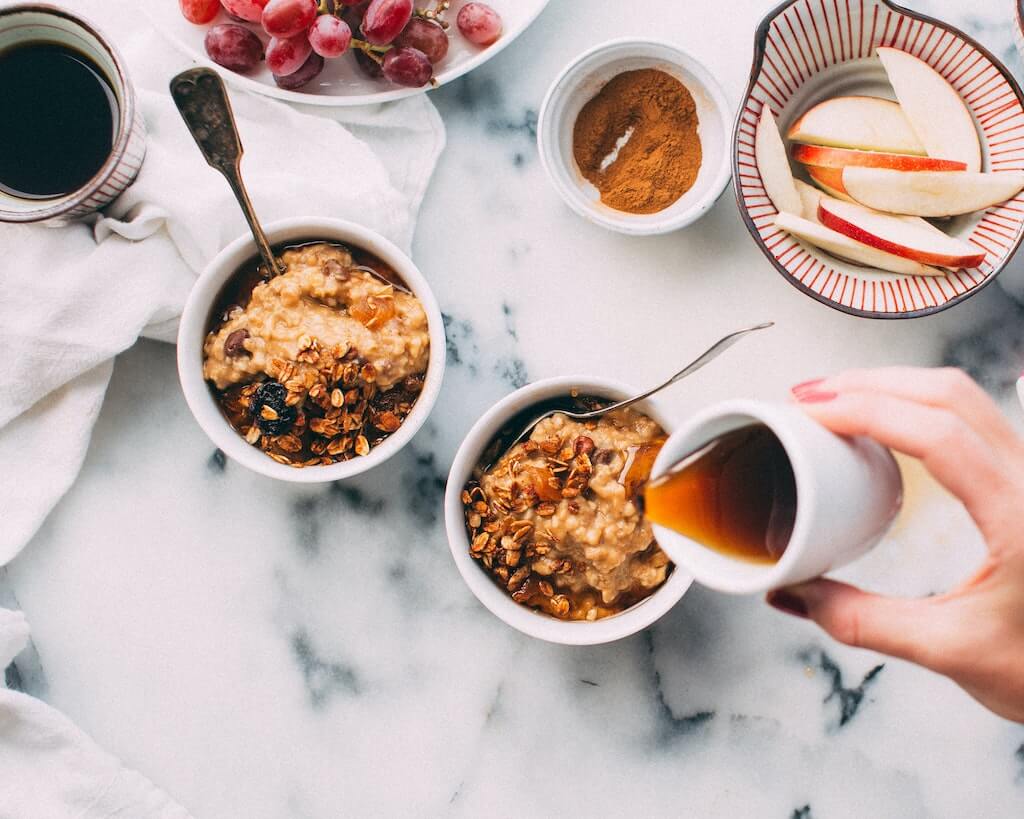 L'overnight porridge pour le petit déjeuner