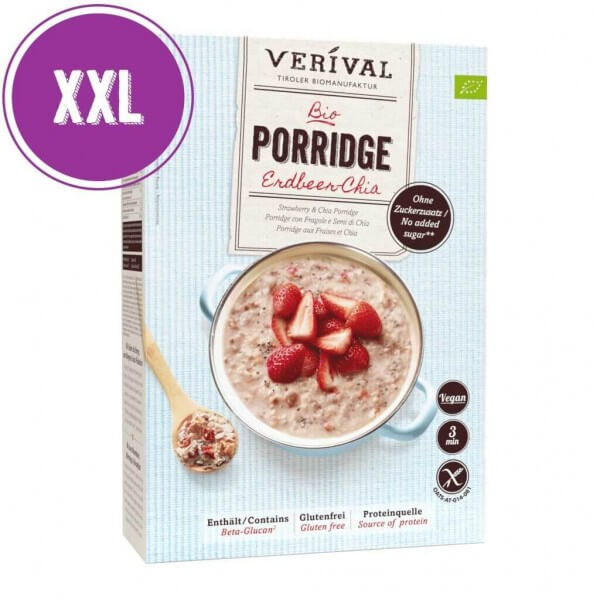 Verival Erdbeer-Chia Porridge 1500g